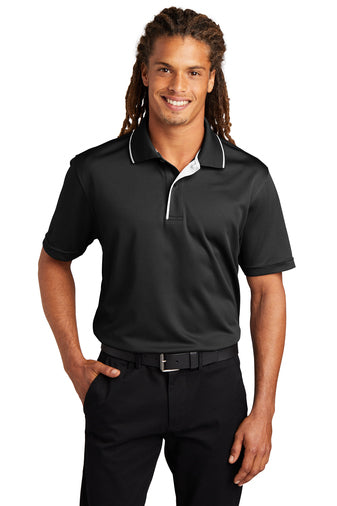 Sports-Tek Men's Accent Polo