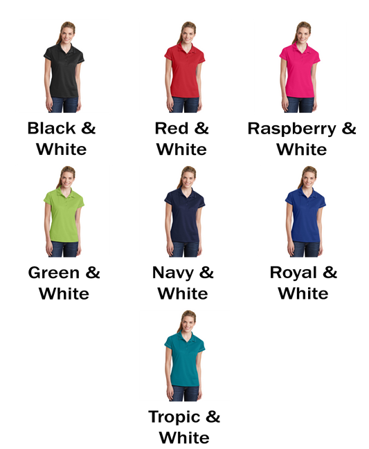 Sports-Tek Ladies Accent Polo